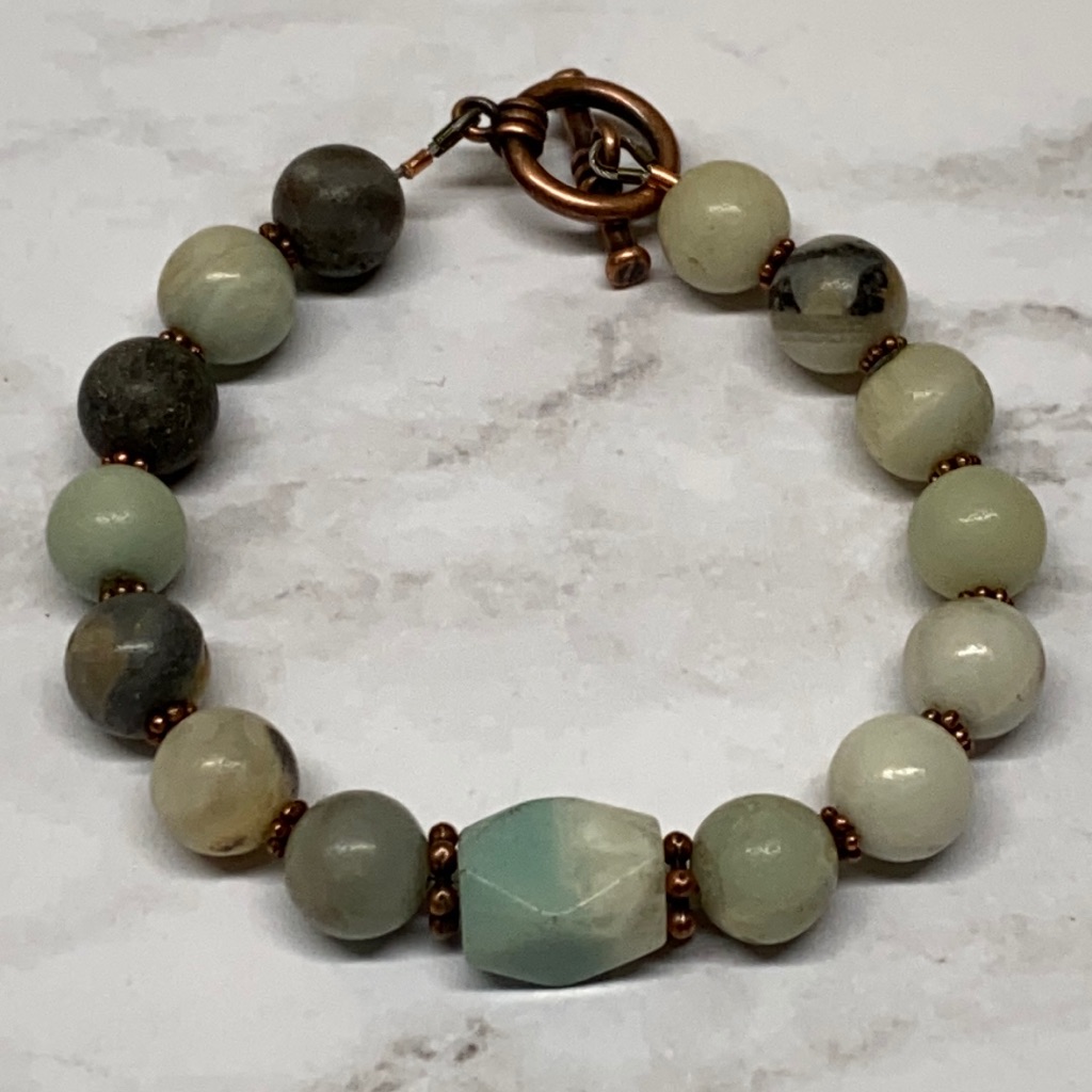 Amazonite Gemstone Bracelet